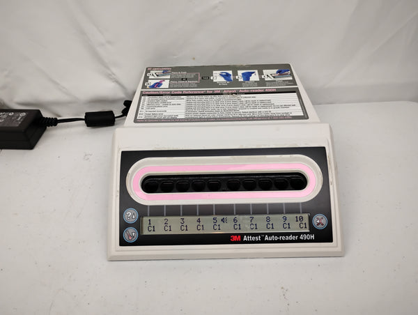 3M 490H Attest Auto-Reader Incubator w/ Power Cable