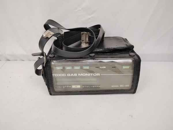 Riken Keiki SC-90 Toxic Gas Monitor & Case
