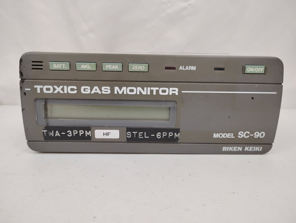Riken Keiki SC-90 Toxic Gas Monitor & Case