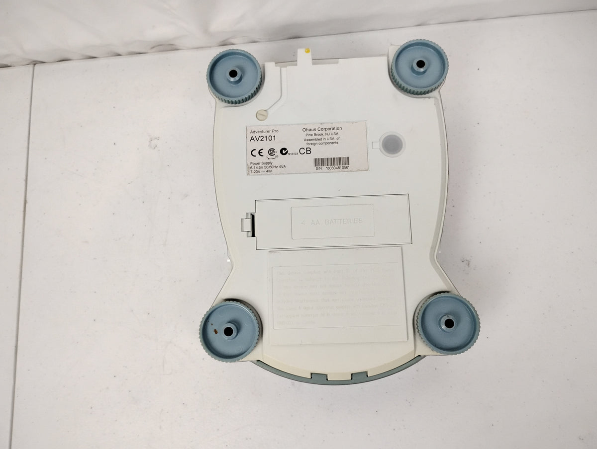Ohaus Adventurer Pro AV2101 Precision Balance 2100g | Missing Top Plate