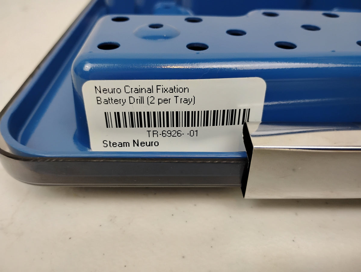 Medtronic 8004100 Surgical Battery Powered Driver Set w/ Case | NO Batteries