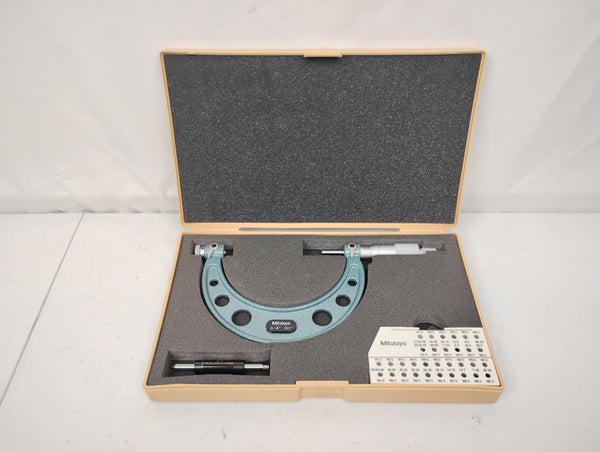 Mitutoyo 126-140 Screw Thread Micrometer 3-4" .001 in