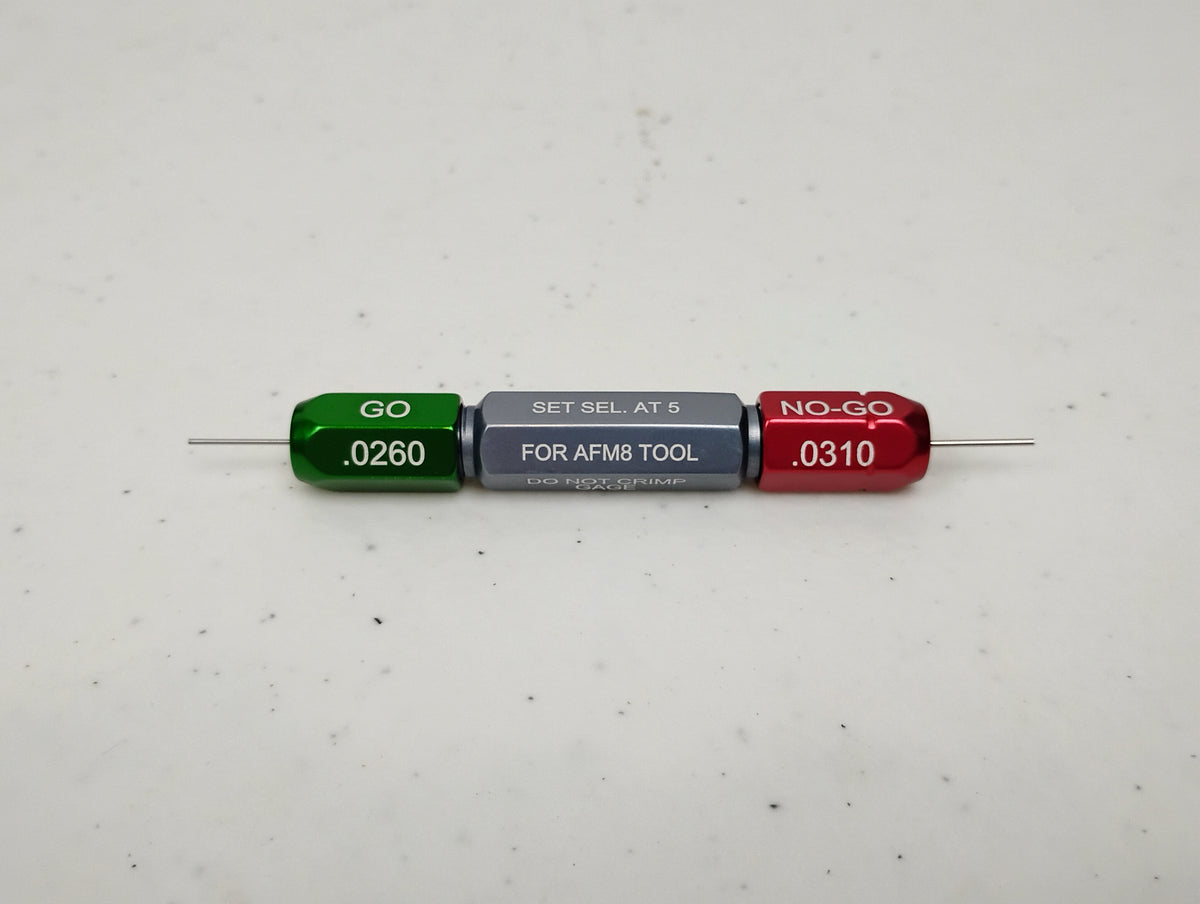 DMC 88-200-DP Gage Set for AFM8-Go/No-Go Sel 1-8