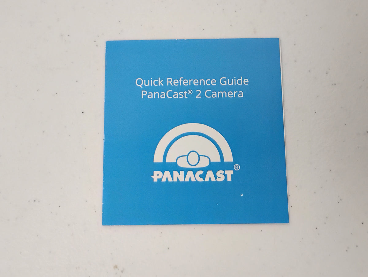 Jabra PanaCast 2 Panoramic-4K USB Camera w/ Stand, Box, Cables