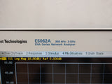 Agilent E5062A ENA Series Network Analyzer 300kHz-3GHz | Options: 015 & 275