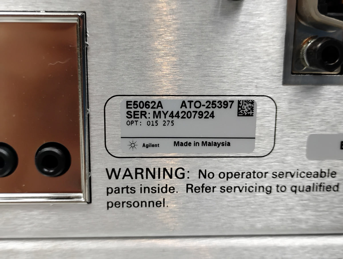 Agilent E5062A ENA Series Network Analyzer 300kHz-3GHz | Options: 015 & 275