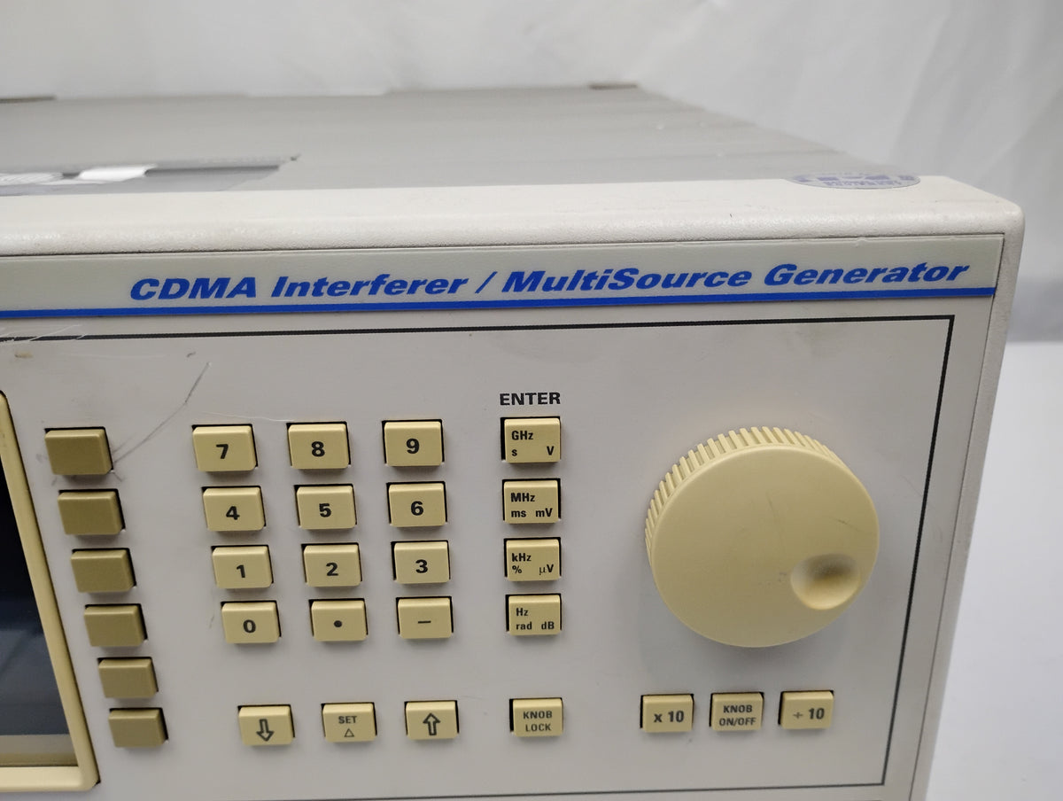 IFR Marconi 2026Q 10kHz -2.4GHz CDMA Multisource Signal Generator | Opt 3 & 116