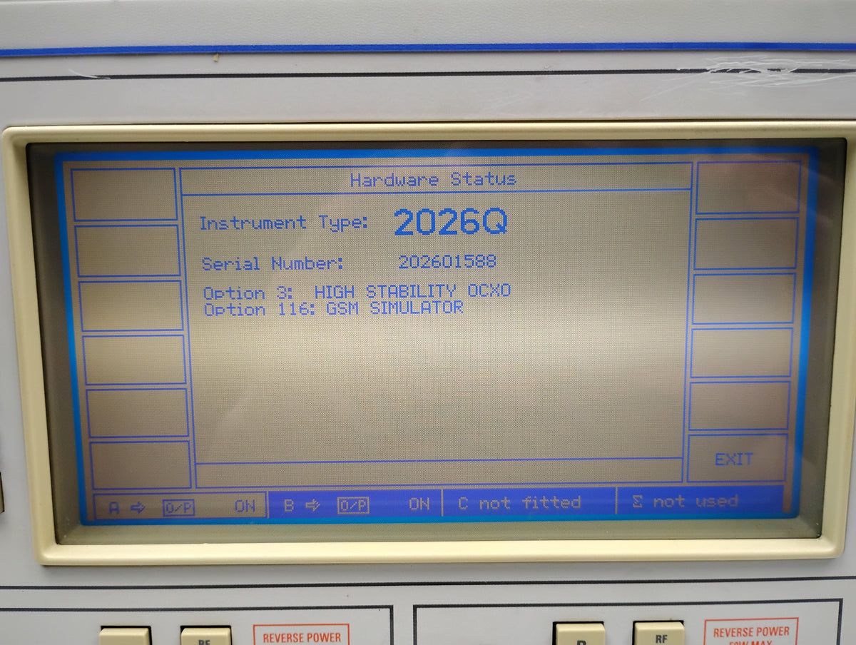 IFR Marconi 2026Q 10kHz -2.4GHz CDMA Multisource Signal Generator | Opt 3 & 116