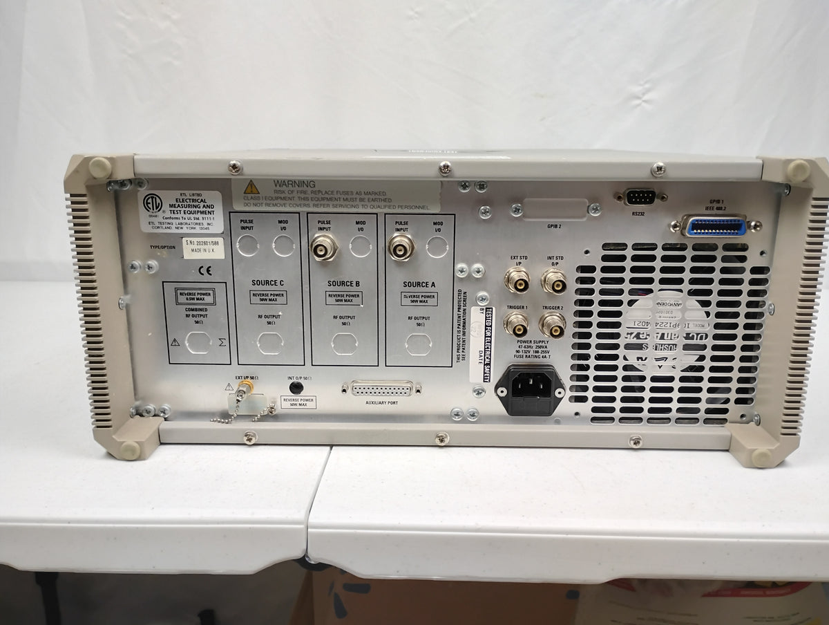 IFR Marconi 2026Q 10kHz -2.4GHz CDMA Multisource Signal Generator | Opt 3 & 116