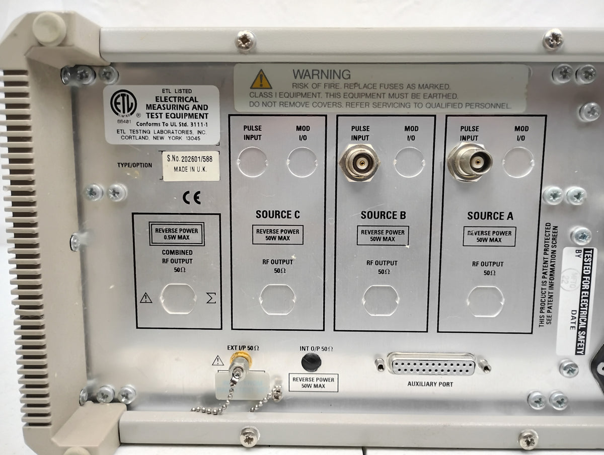 IFR Marconi 2026Q 10kHz -2.4GHz CDMA Multisource Signal Generator | Opt 3 & 116