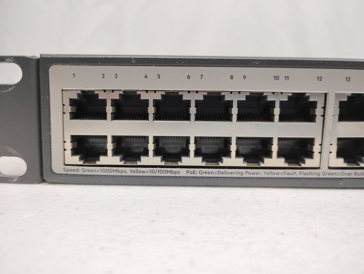 HPE OfficeConnect JG963A 52-Port PoE Gig Switch | 1950-48G-2SFP+2XGT-POE+ 370W | Read