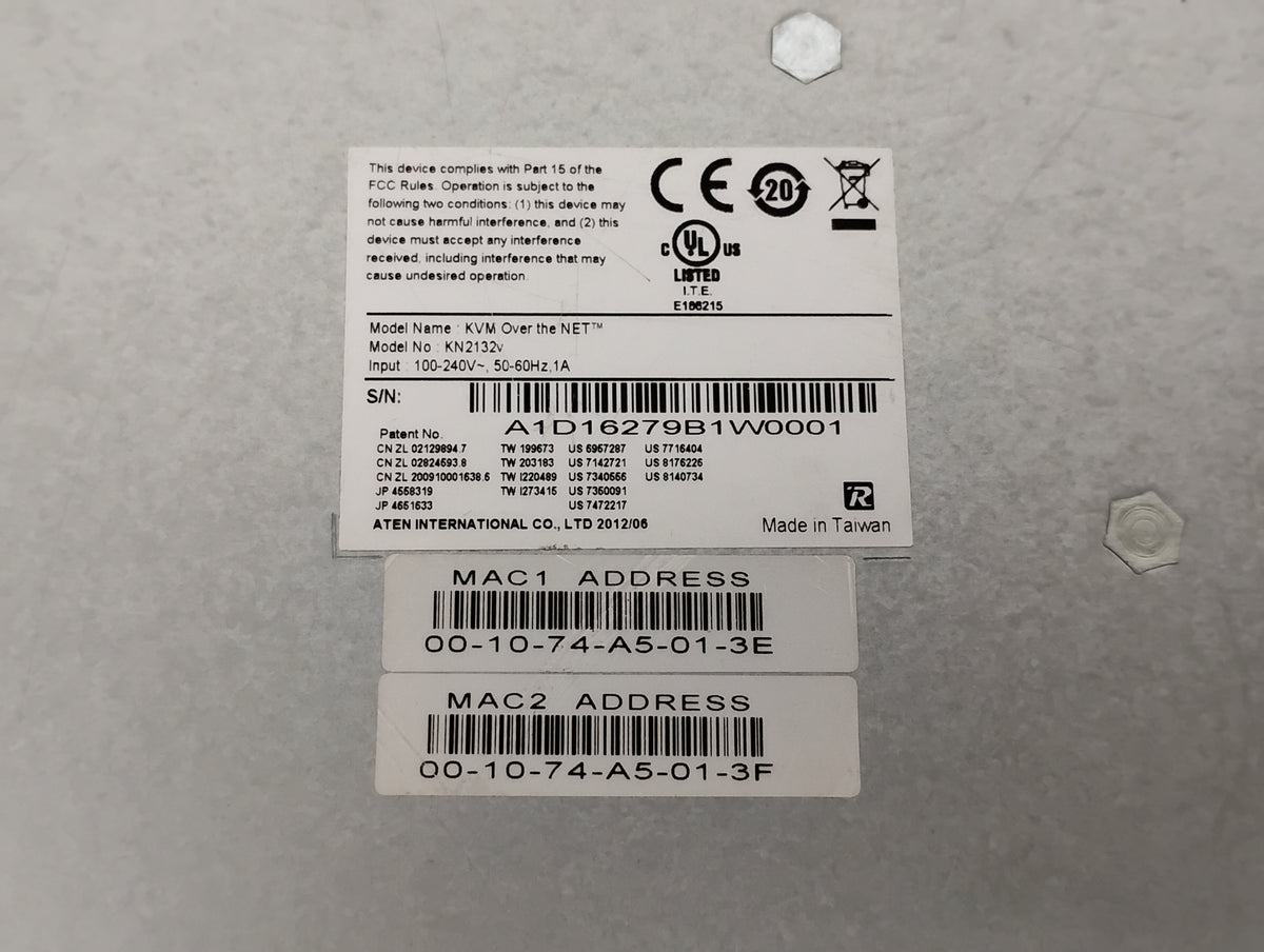 ATEN Altusen KN2132 32-Port CAT 5 KVM Switch