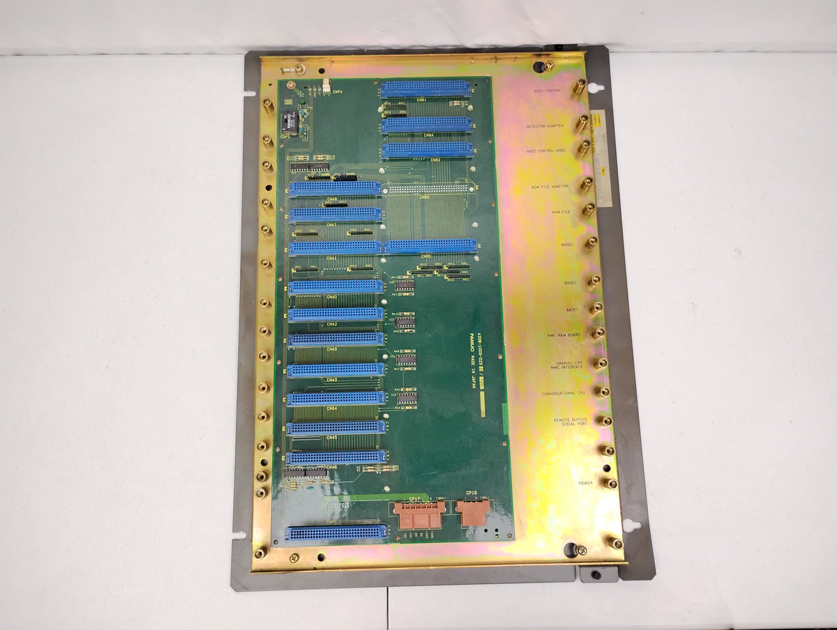 Fanuc A20B-1003-0230/12C UNMP Rackframe Backplane Motherboard & Fanuc 15-TF