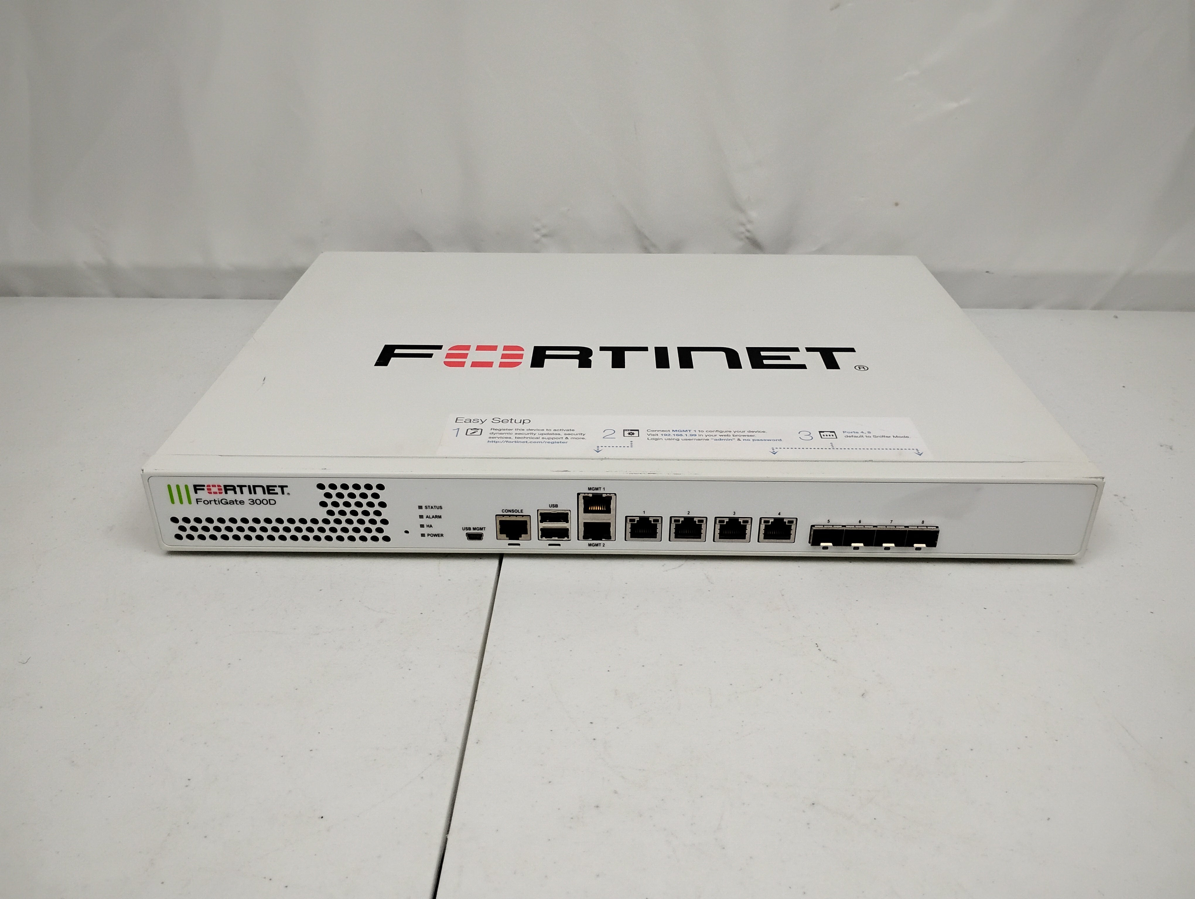 Fortinet FortiGate 300D FG-300D Firewall | No HDD – Sporadic Surplus