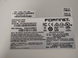 Fortinet FortiGate 300D FG-300D Firewall | No HDD