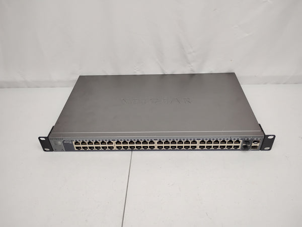Netgear ProSafe GS752TXS 52-Port Gigabit Stackable Smart Switch