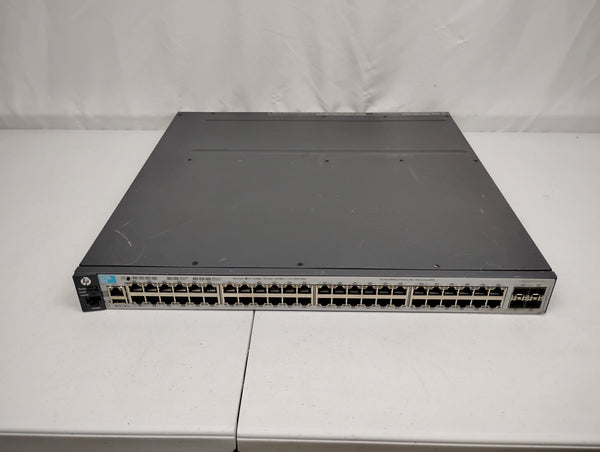 HP J9576A E3800-48G-4SFP+ Gigabit Managed Ethernet Switch w/ x1 J9581A PSU