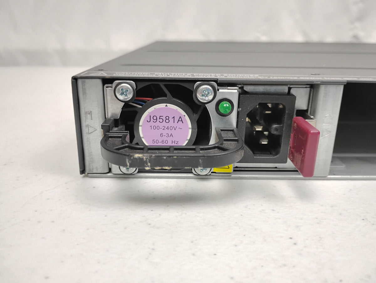 HP J9576A E3800-48G-4SFP+ Gigabit Managed Ethernet Switch w/ x1 J9581A PSU