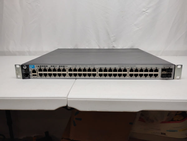 HP J9576A E3800-48G-4SFP+ Gigabit Managed Ethernet Switch | No PSU's