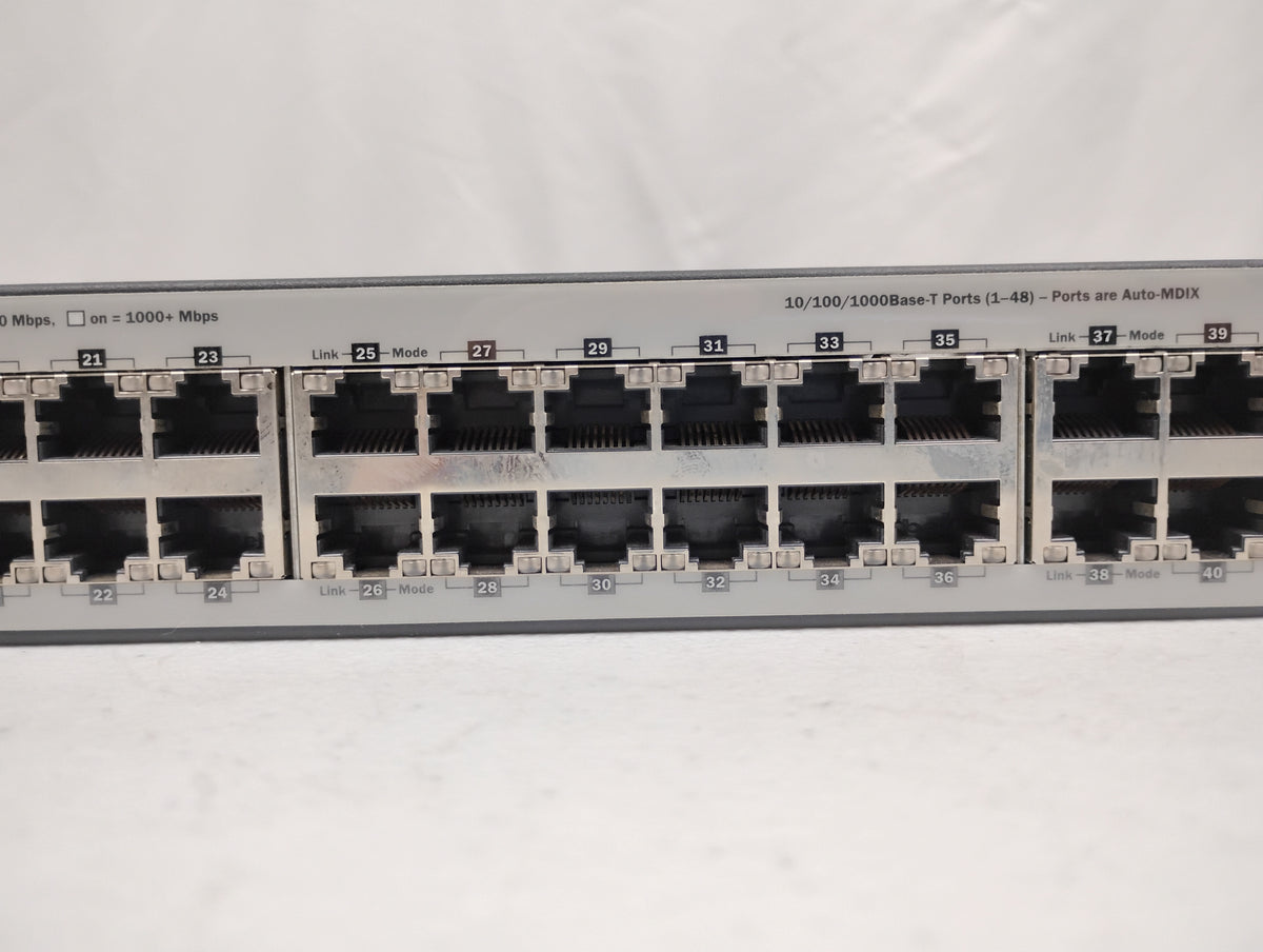 HP J9576A E3800-48G-4SFP+ Gigabit Managed Ethernet Switch | No PSU's