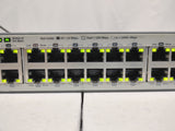 HP J9574A E3800-48G-4SFP+ 48-Port Ethernet Switch w/ J9577A Stacking Module & x2 J9580A PSUs