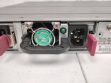 HP J9574A E3800-48G-4SFP+ 48-Port Ethernet Switch w/ J9577A Stacking Module & x2 J9580A PSUs