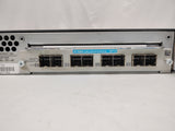 HP J9574A E3800-48G-4SFP+ 48-Port Ethernet Switch w/ J9577A Stacking Module & x2 J9580A PSUs
