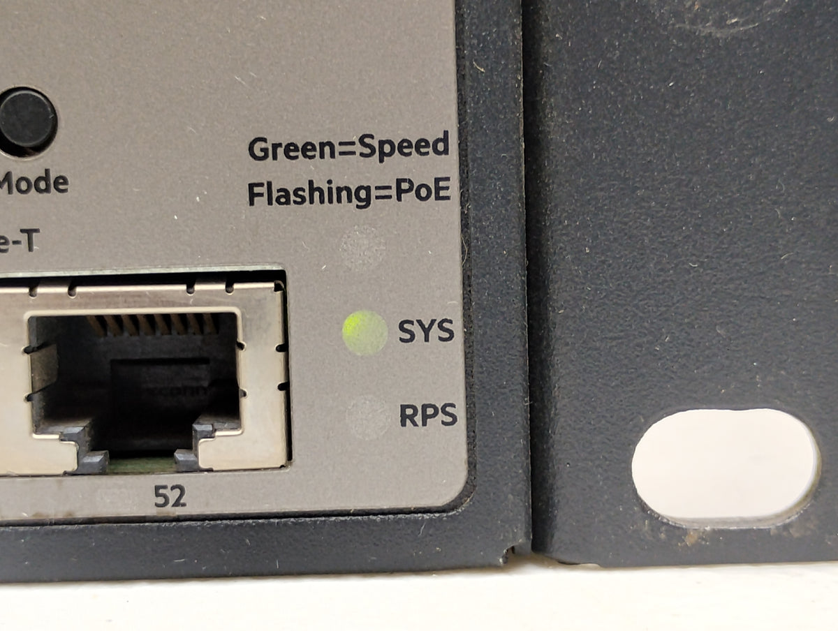 HPE OfficeConnect JG963A 52-Port PoE Gig Switch | 1950-48G-2SFP+2XGT-POE+ 370W