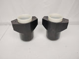 Lot of x2 Thermo Electron Sorvall 11175370 M4 500ml Buckets & Inserts