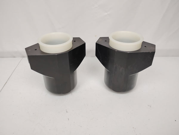 Lot of x2 Thermo Electron Sorvall 11175370 M4 500ml Buckets & Inserts