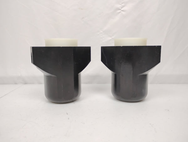 Lot of x2 Thermo Electron Sorvall 11175370 M4 500ml Buckets & Inserts