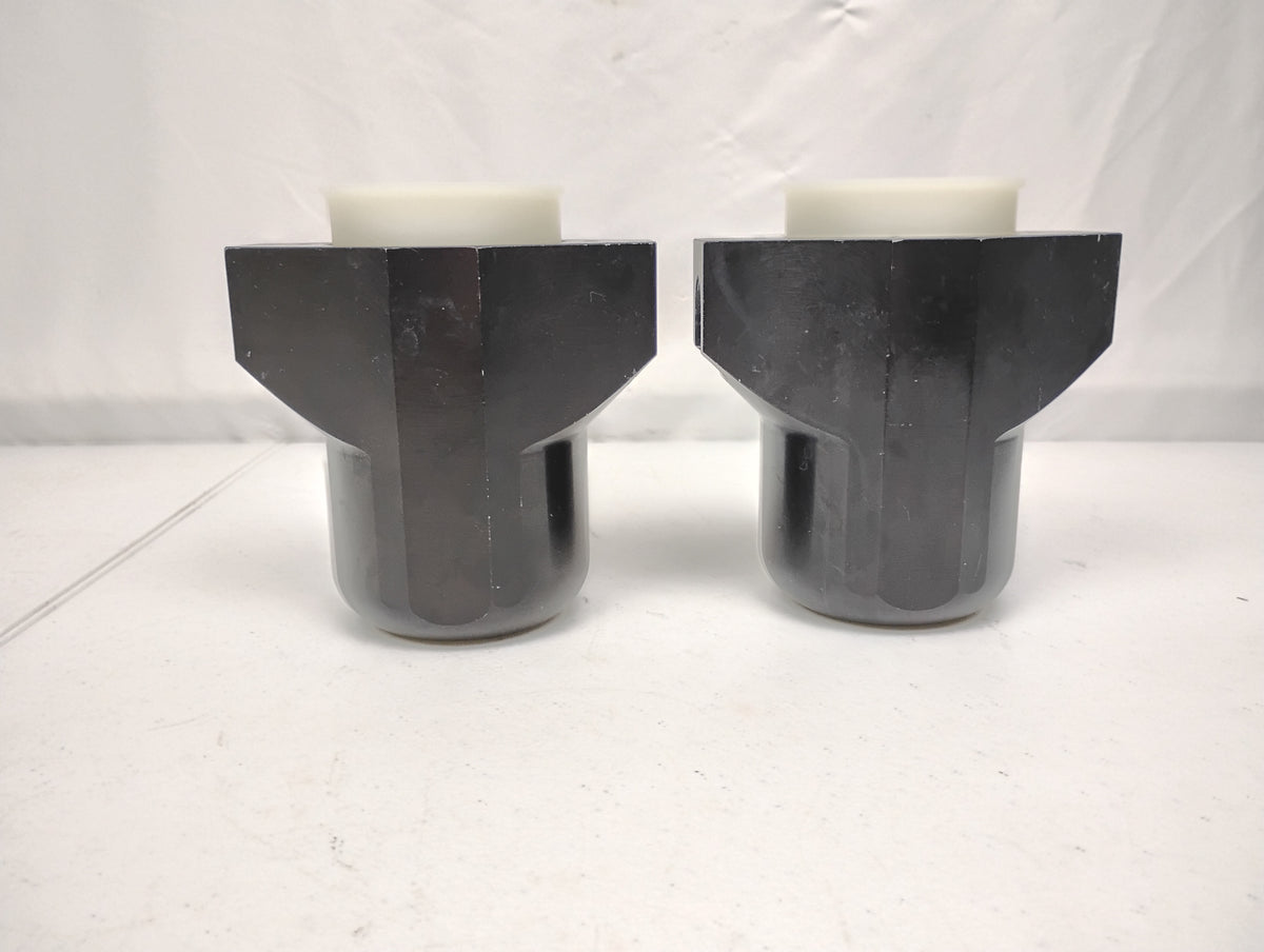 Lot of x2 Thermo Electron Sorvall 11175370 M4 500ml Buckets & Inserts