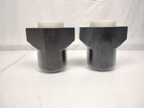 Lot of x2 Thermo Electron Sorvall 11175370 M4 500ml Buckets & Inserts