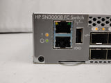 HP SN3000B 16GB 24-Port Active Fibre Channel Switch & x2 PSUs | P/N: QW983A