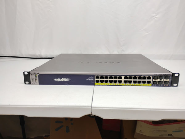 NetGear ProSafe GSM7228PS 24-Port Gigabit PoE Ethernet Switch