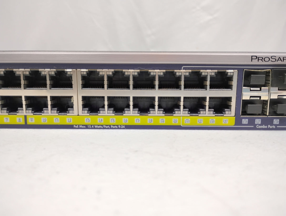 NetGear ProSafe GSM7228PS 24-Port Gigabit PoE Ethernet Switch