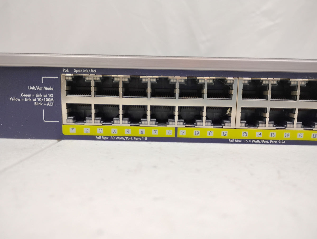 NetGear ProSafe GSM7228PS 24-Port Gigabit PoE Ethernet Switch