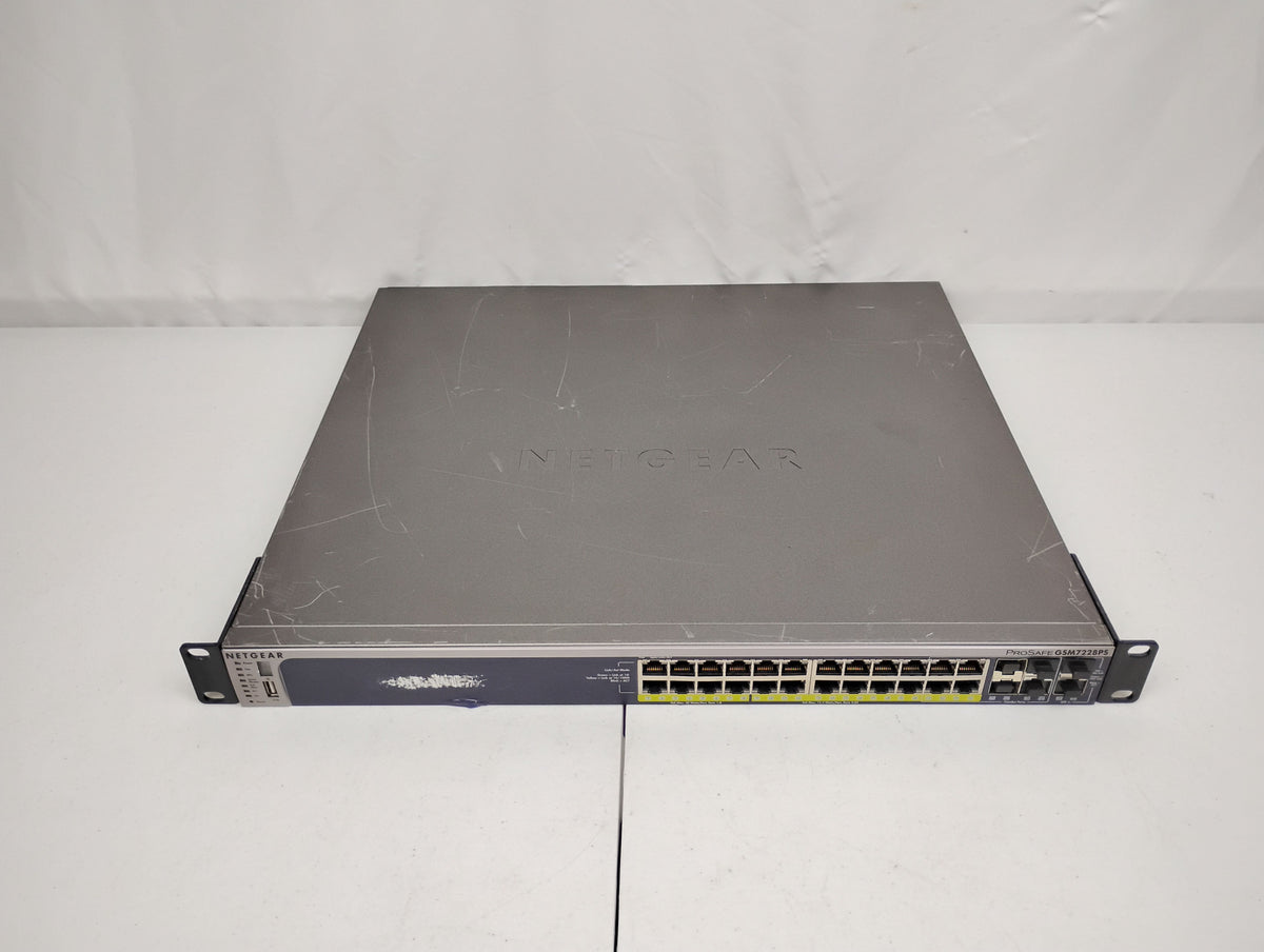 NetGear ProSafe GSM7228PS 24-Port Gigabit PoE Ethernet Switch