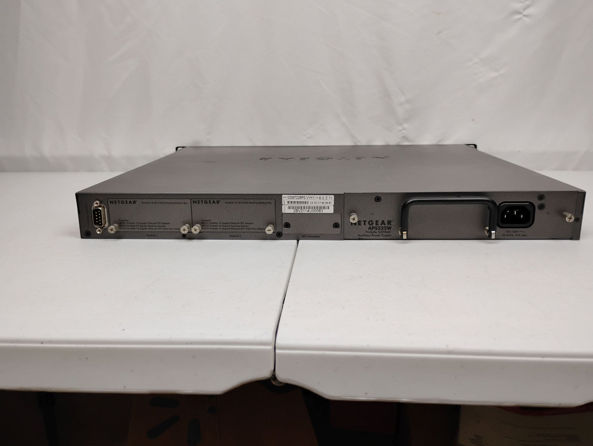 NetGear ProSafe GSM7228PS 24-Port Gigabit PoE Ethernet Switch