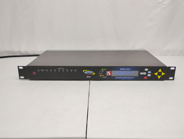 Adtec Digital Soloist 4111 High Definition Media Player Decoder System | NO HDD