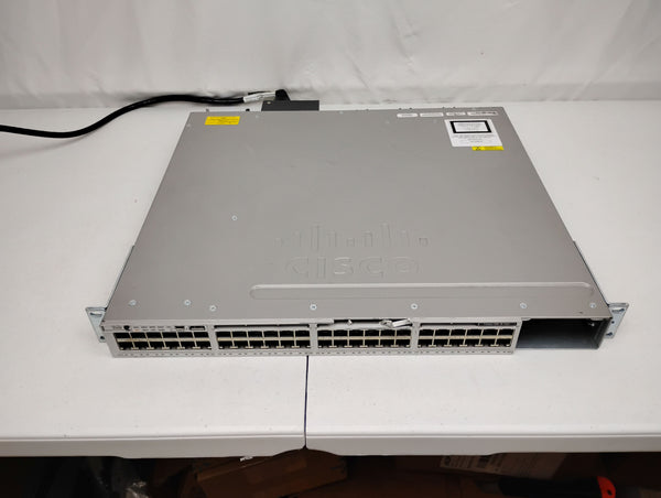 Cisco Catalyst WS-C3850-48P 48 Port PoE+ Gigabit Switch & x1 PWR-C1 1 100WAC PSU