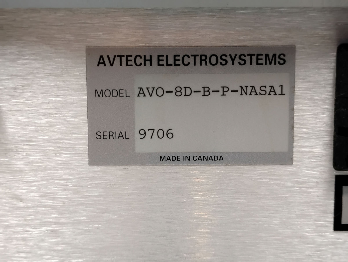 Avtech AVO-8D-B-P-NASA1 48V, 250A, Pulsed Laser Diode Driver