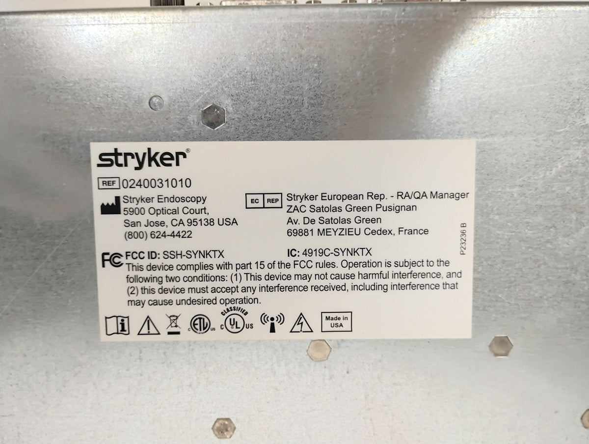 Stryker SYNK VisionPro Wireless Transmitter | P/N: 240-031-010