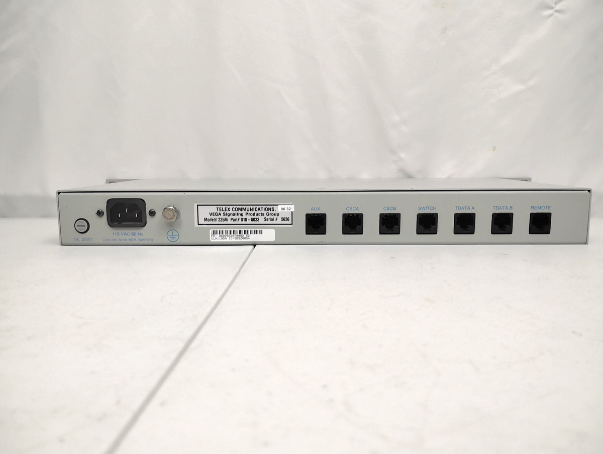 Vega 225-M MarkIV Telex Communication Data Switch | P/N: 010-8033