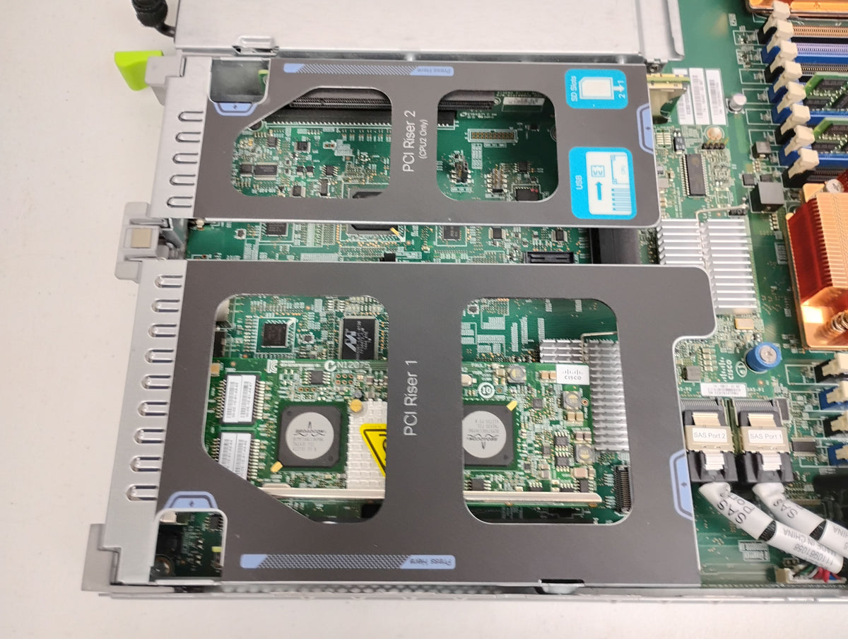 Cisco UCS C220 M3 High-Density Rack-Mount Server w/ Two Intel XEON Hexad Core E5-2640 @ 2.5GHz & 32GB RAM