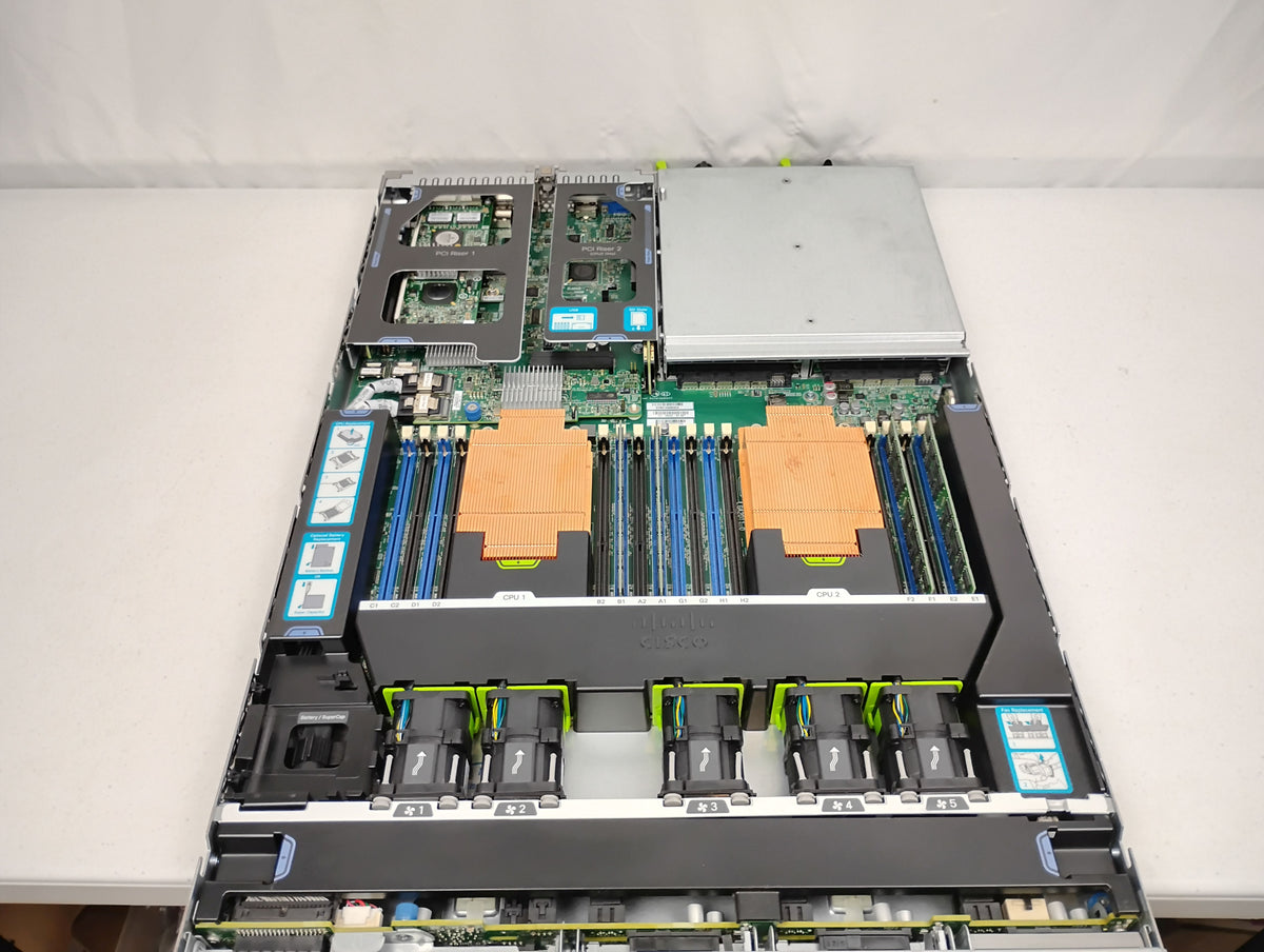 Cisco UCS C220 M3 High-Density Rack-Mount Server w/ Two Intel XEON Hexad Core E5-2640 @ 2.5GHz & 32GB RAM