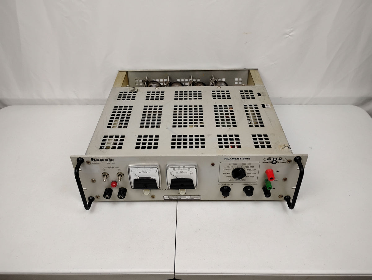 Kepco Bhk 2000-0.1M Regulated DC Power Supply | 0-2000V 0-100mA