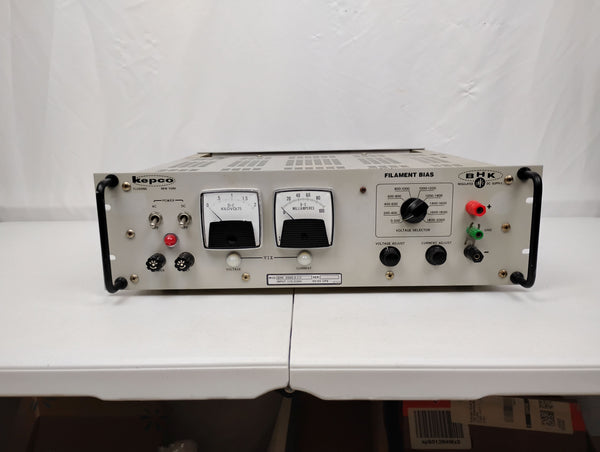 Kepco Bhk 2000-0.1M Regulated DC Power Supply | 0-2000V 0-100mA