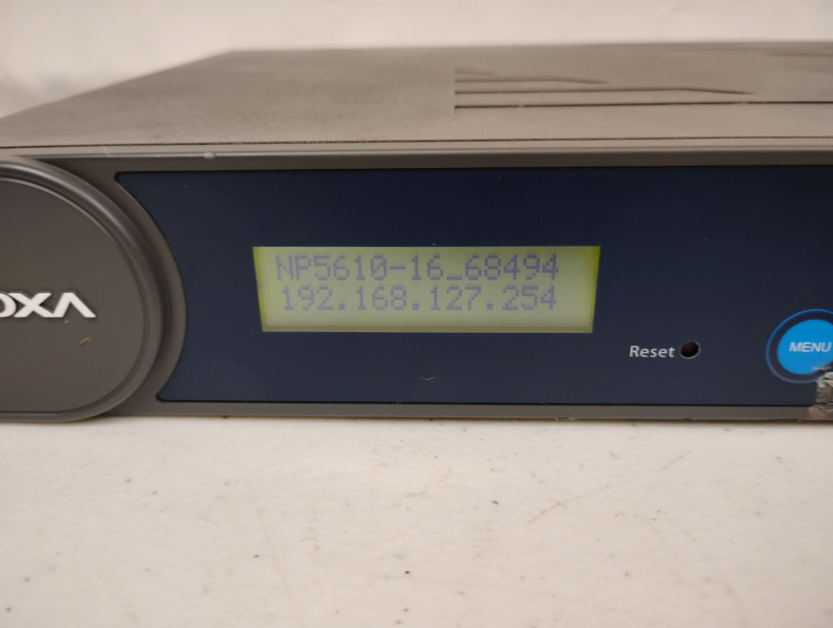 Moxa NPort 5650-16 16-Port Serial Device Server RS-232/422/485