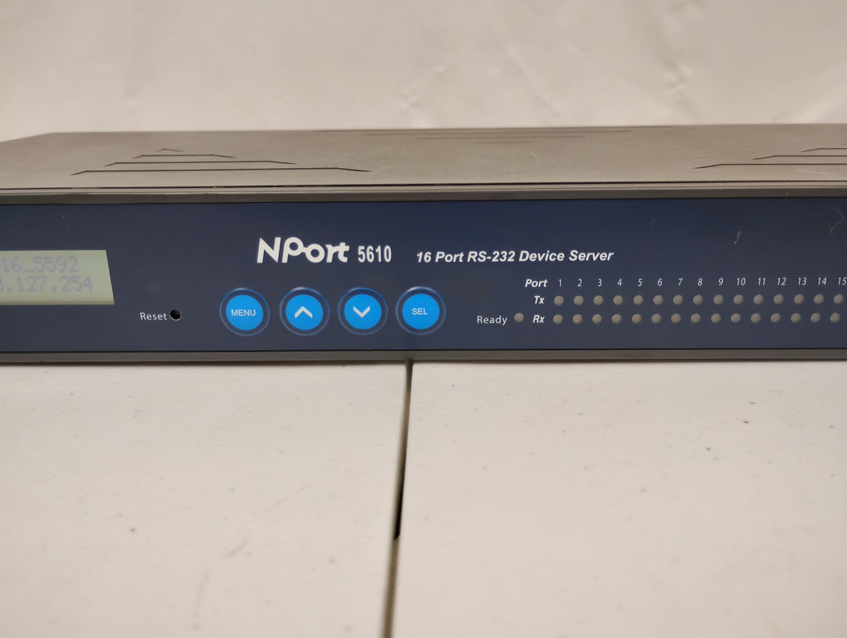 Moxa NPort 5650-16 16-Port Serial Device Server RS-232/422/485